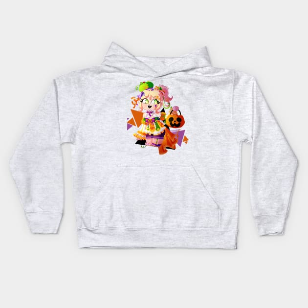 Halloween Mari Ohara Kids Hoodie by scribblekisses